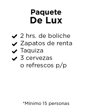Paquete De Lux