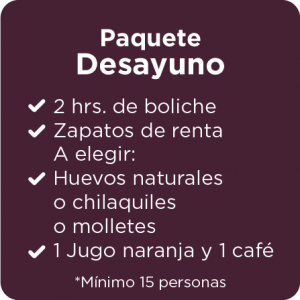 Paquete Desayuno