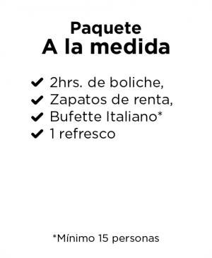 Paquete  A la medida