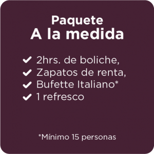 Paquete  A la medida