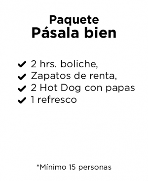 Paquete Pásala bien